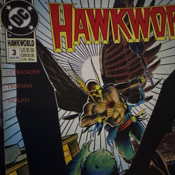 DC Comic Hawkworld Issue 3 - Picture 3 of 3